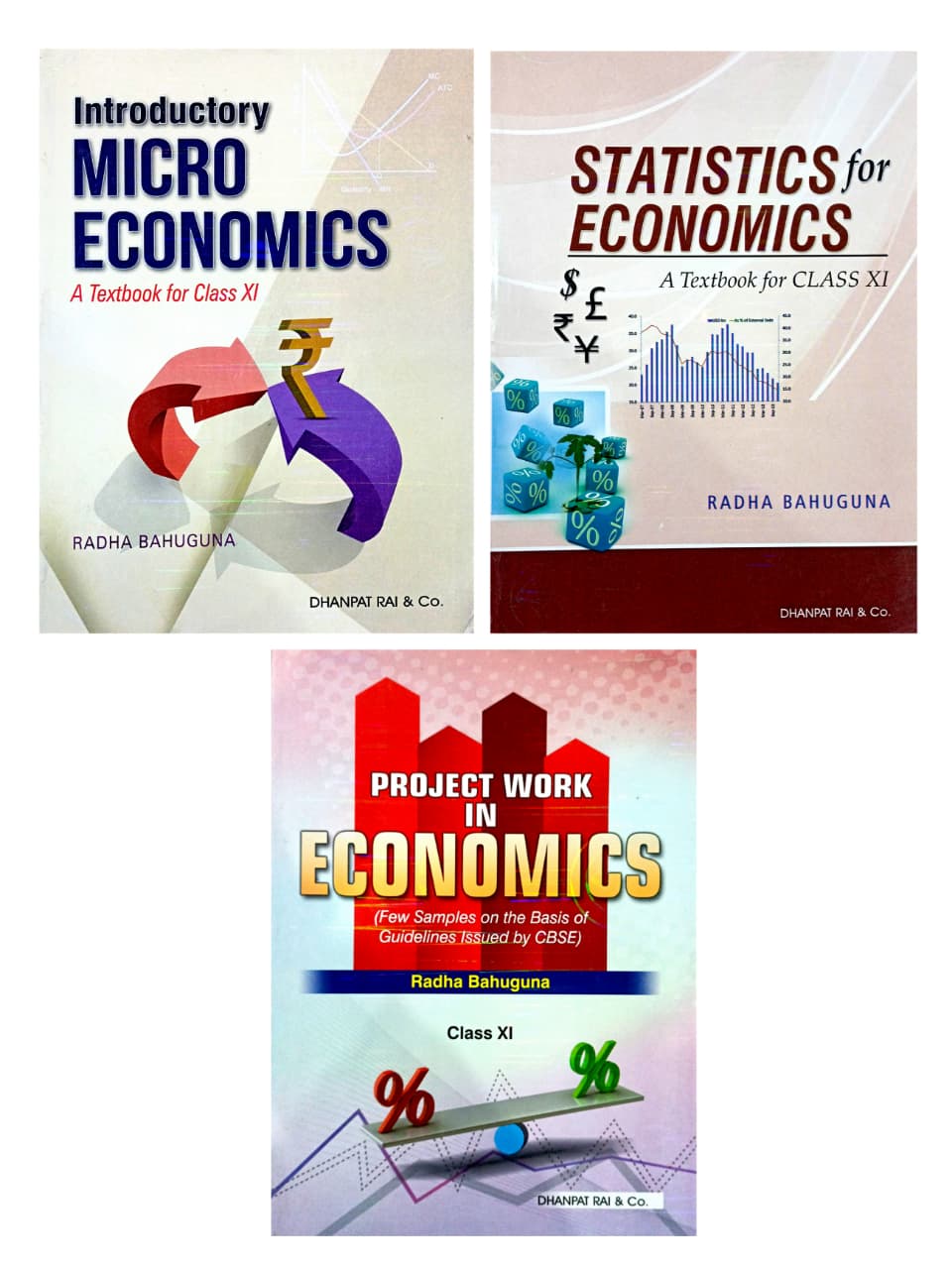 Dhanpat rai Introductory Micro Economics & Statistics For Economics Class 11 by Radha Bahuguna | A Textbook of Economics for Class 11 2026-27 Edition