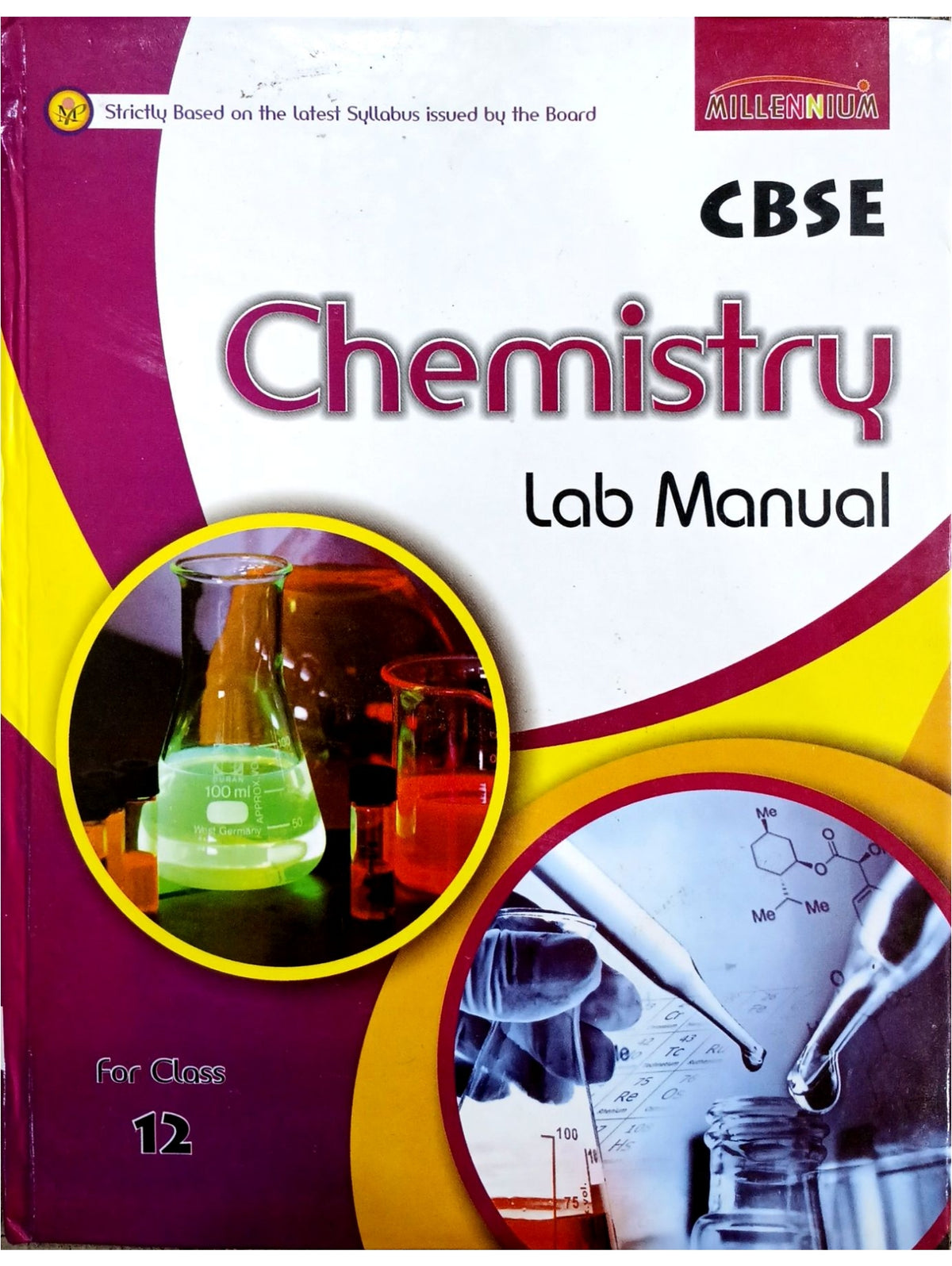 Millennium Lab Manual of Chemistry for Class 12 | Latest Edition for CBSE Boards Practical Examinationsc