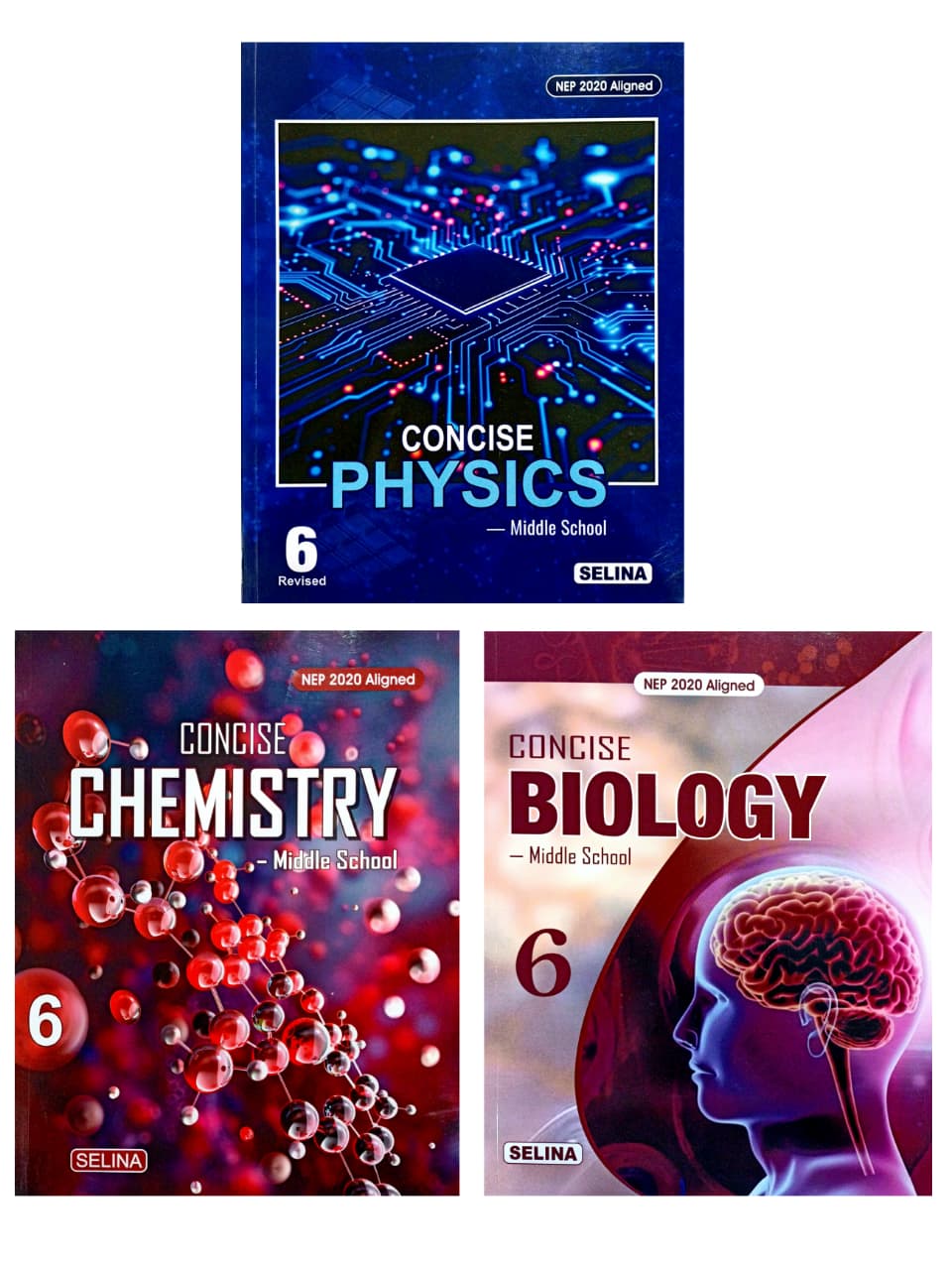 Selina Combo of Physics, Chemistry and Biology for Class 6 ICSE 2026-27 Edition with Digital Access Codes Inside the Books