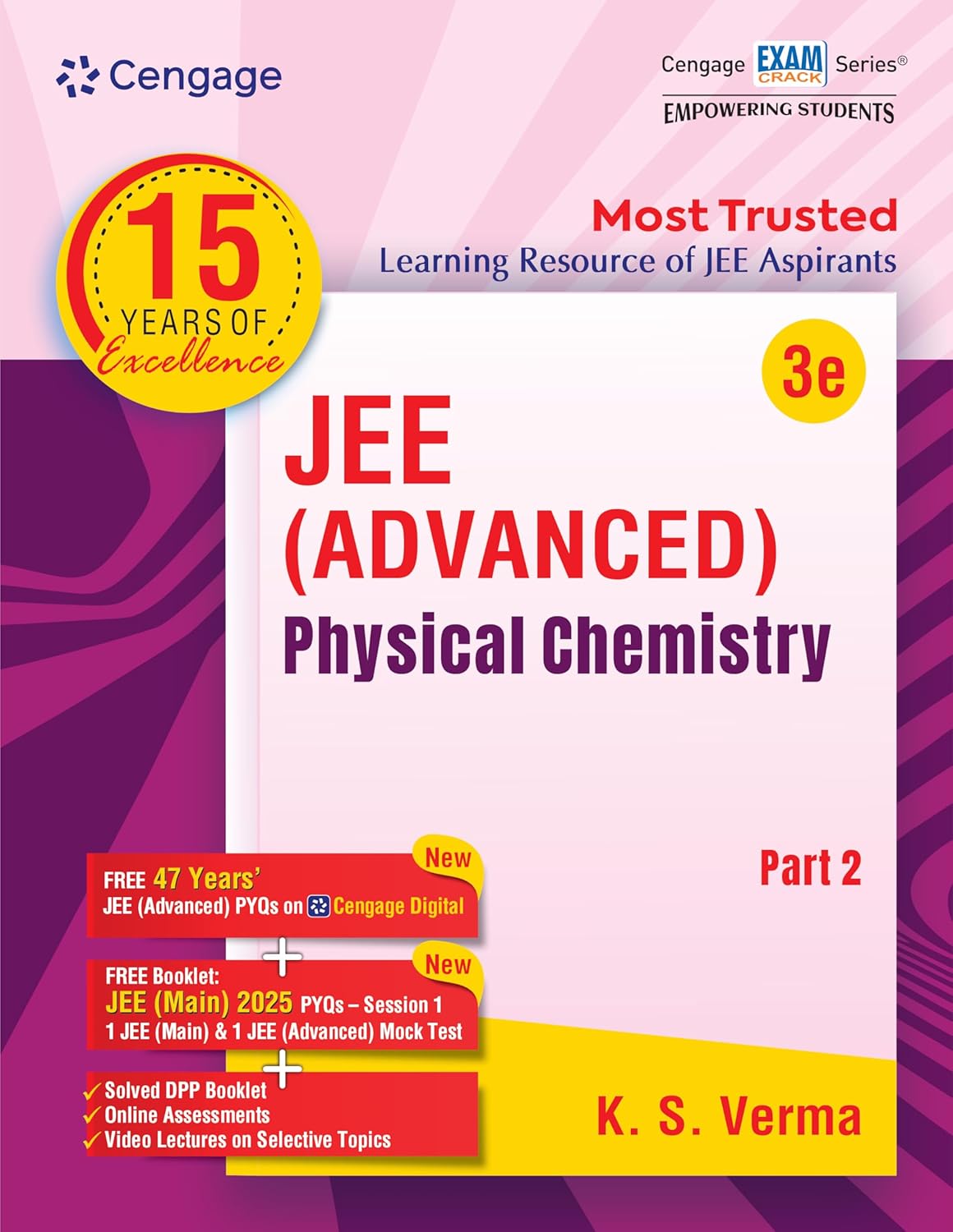 Cengage JEE Advanced Physical Chemistry Part 2 with Free Online Assessments & Digital Content