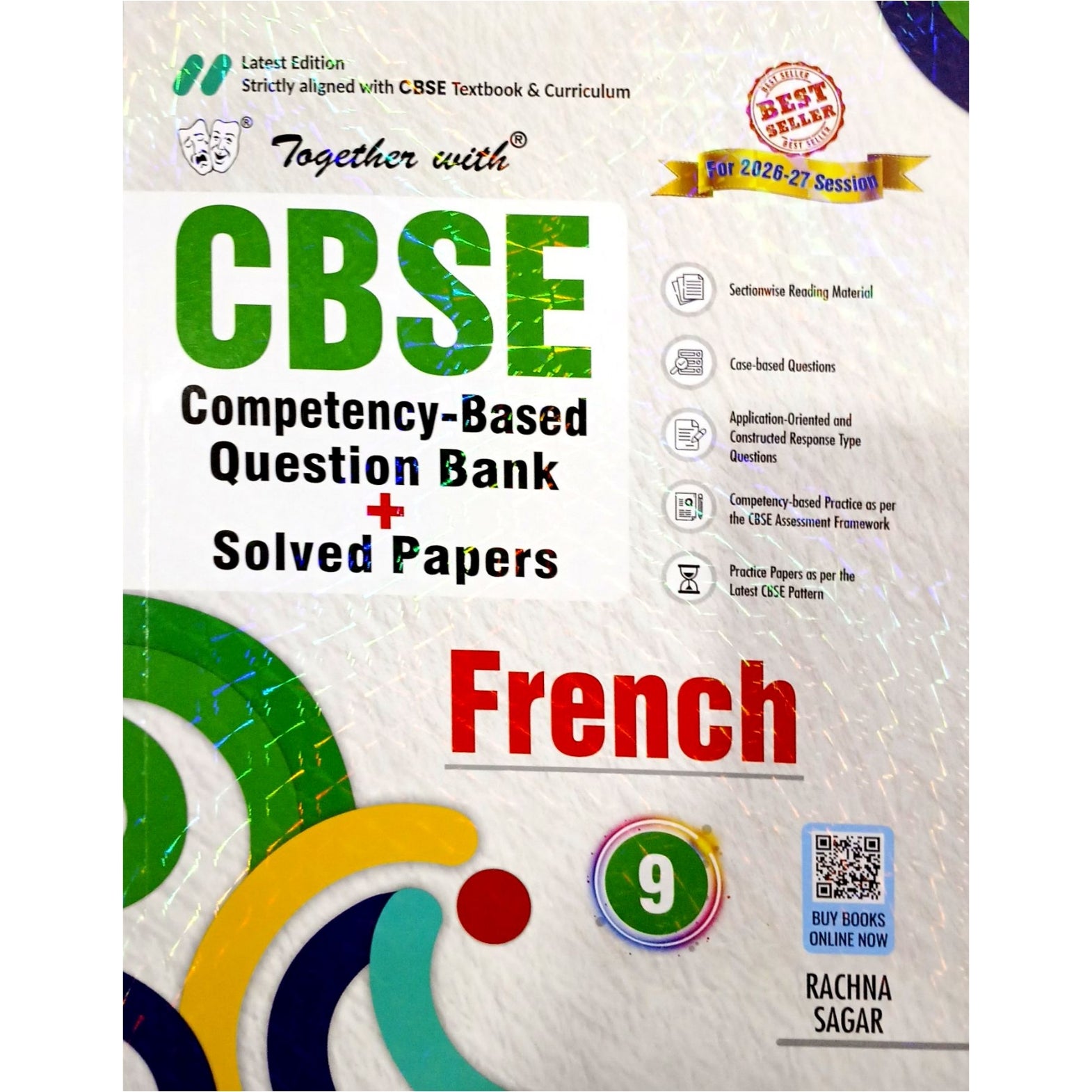 Together with CBSE Question Bank for Class 9 French 2026-27 edition |With Solved Practice Papers, Constructed Response Type Questions & Solved Latest Examination Paper 2026