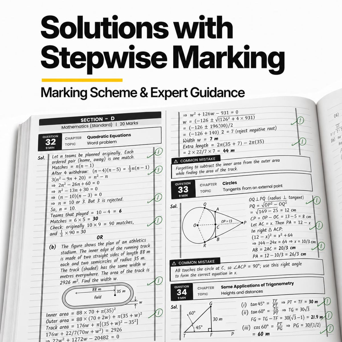 Next Toppers Sample Paper Class 10 Mathematics Standard CBSE 2026-27 Examination| 16 SQPs for Board Exam 2027 | 75% Competency-Based Questions
