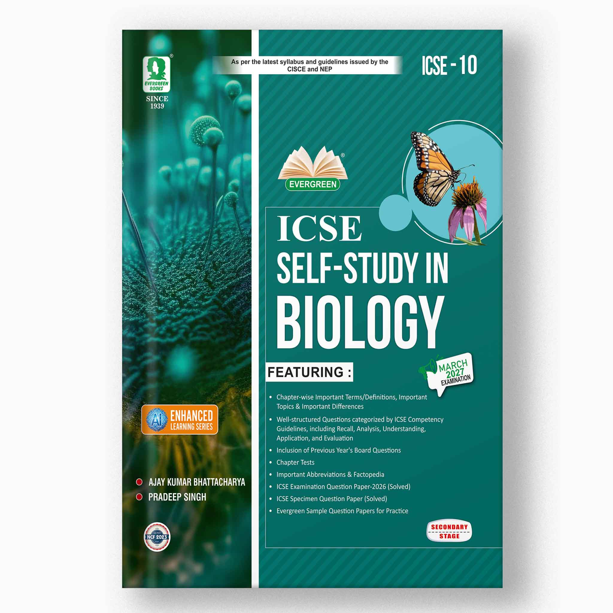 Evergreen ICSE Self Study Biology for Class 10