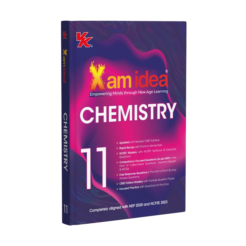 Xam idea Chemistry Class 11 Book | CBSE Board | Chapterwise Question Bank | Based on Revised CBSE Syllabus | NCERT Questions Included | 2023-24 Exam
