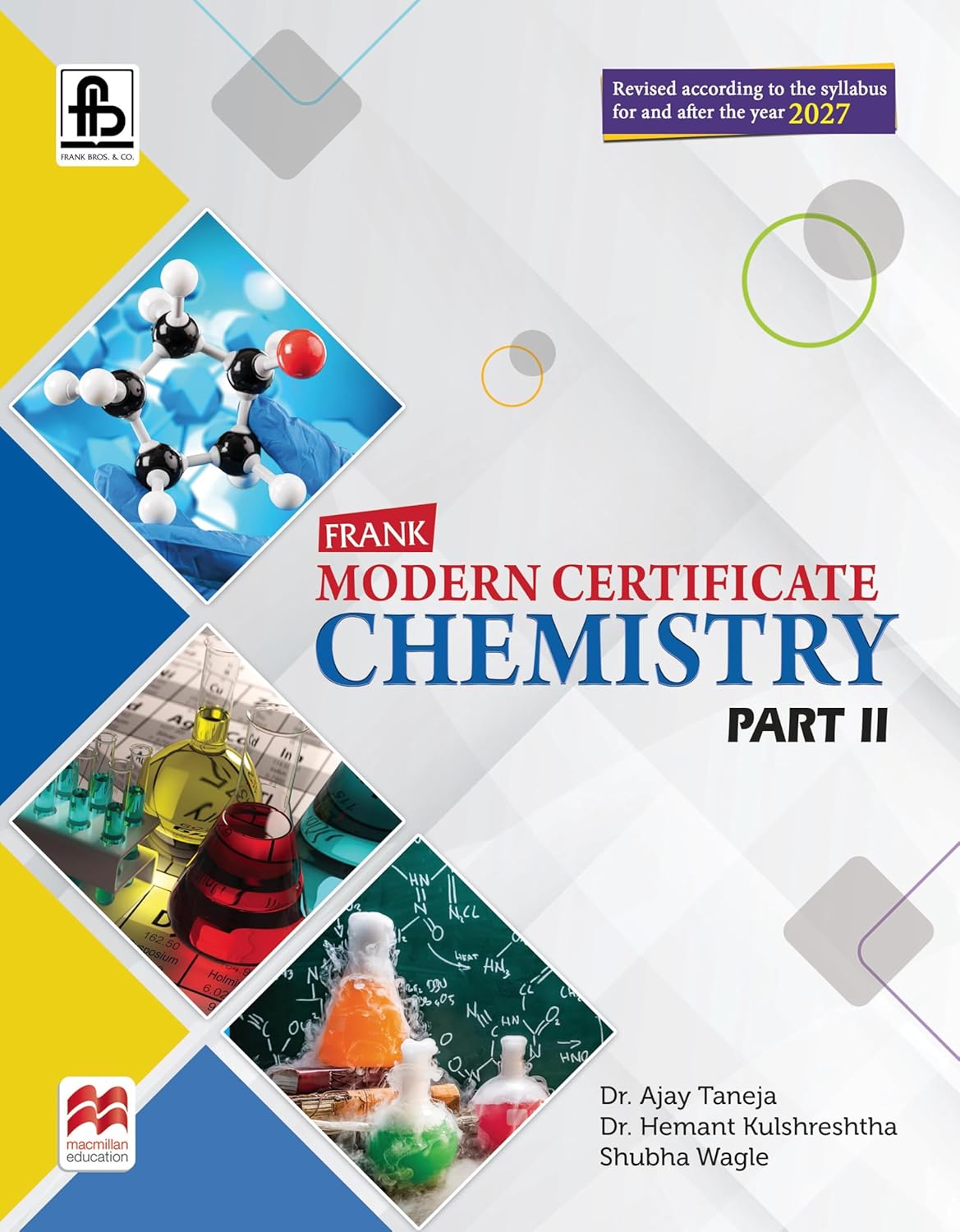 Frank Modern Certificate Chemistry Part II | ICSE Class 10 | 2027 Edition | Latest CISCE Syllabus | With MCQs, Assertion-Reason, Key Points & Previous Year Questions